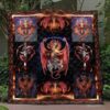 Fire Dragon Quilt Blanket Yld9  Quilt